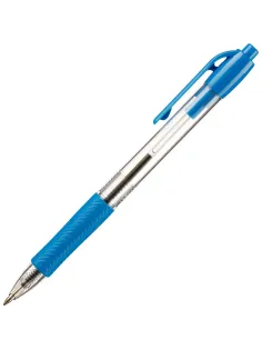 Ручка шариковая автомат. Deli Every, EQ60-BL,син,пул нак.0,7мм