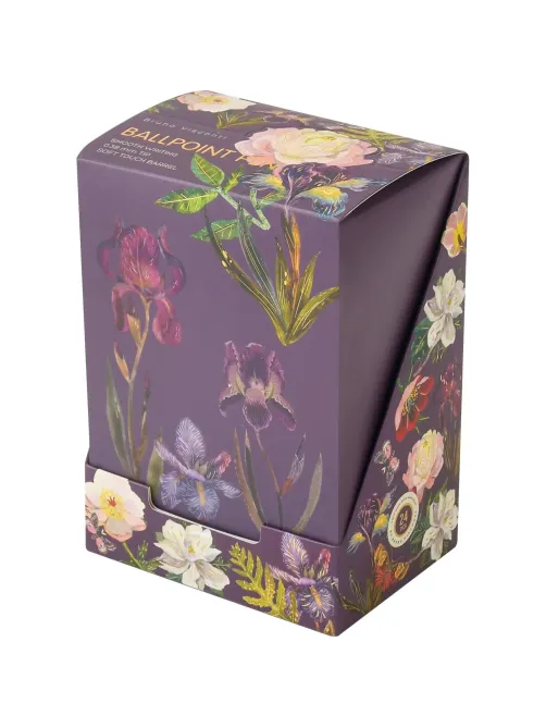 Ручка шариковая неавтомат. BV FLORA.BLOOM FLOWERS 0.38мм, синяя, 20-0215/76
