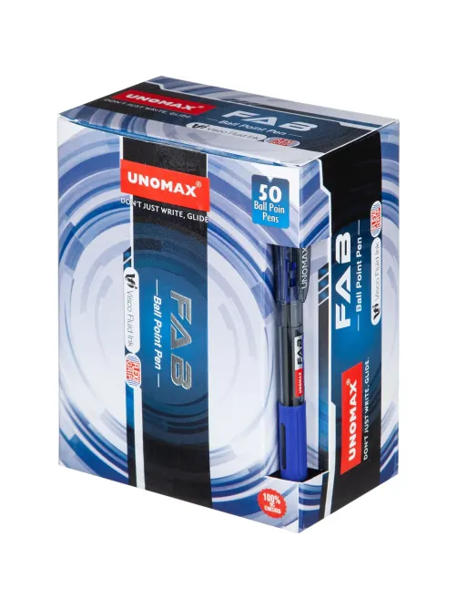 Ручка шариковая автомат. Unomax/Unimax Fab GP 0,7мм,син,масл,манж