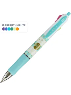 Ручка шариковая автомат. M&G 4 цв в 1,манж,0,7 мм асс ABP803R5040796C