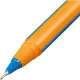 Ручка шариковая неавтомат. Комус Orange Star, д.ш.0,6мм,л.0,35мм,син,ор.кор