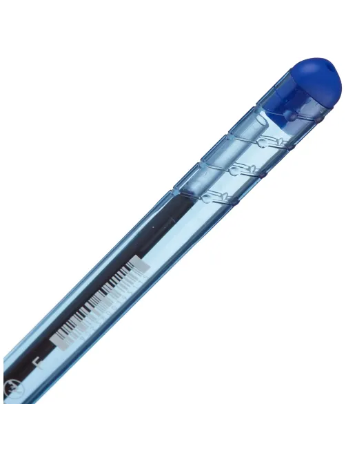 Ручка шариковая неавтомат. KORES К1 F(0,7мм) треуг.корп, син.ст.39511