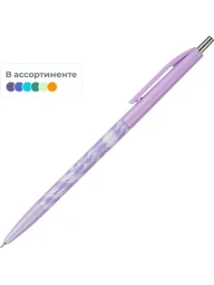 Ручка шариковая автомат. M&G Lavender0,38,масл,син,ассABP861712238GKC