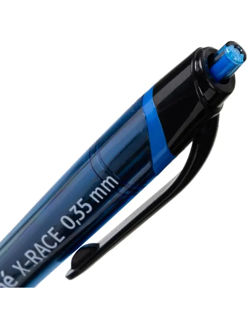 Ручка шариковая автомат. Attache X-Race лин 0,35мм масл, с манж,синяя