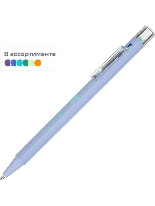 Ручка шариковая автомат. M&G AdorablePet0,7,мас,син,асABPH9871220756C