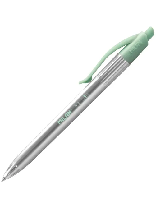 Ручка шариковая автомат. MILAN Silver,1,0мм,син,масл,в асс,1765779120