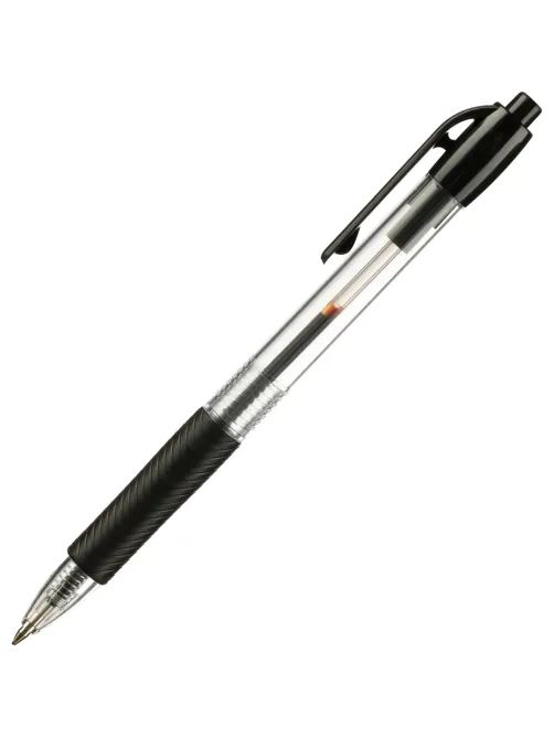 Ручка шариковая автомат. Deli Every, EQ60-BK,черн,пул нак.0,7мм