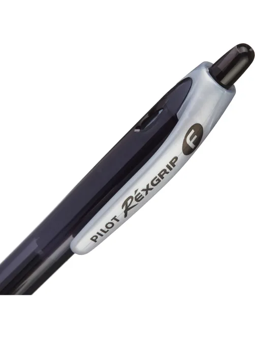 Ручка шариковая автомат. PILOT BPRG-10R-F REXGRIP черн,0,22,масл,манж