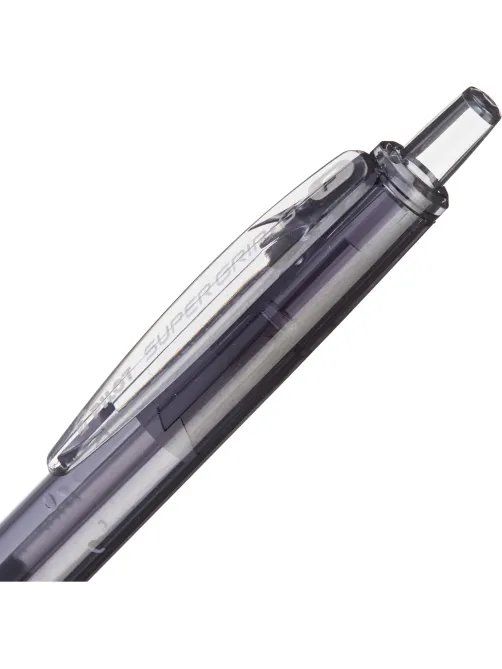 Ручка шариковая автомат. PILOTSuperGrip BPGG-8R-F-Bрез.манж.чер0.22мм