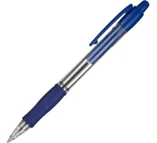 Ручка шариковая автомат. PILOT BPGP-10R-F рез.манж.син 0,22мм Япония