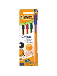 Набор шариковых ручек неавт. BIC ORANGE набор 4цв асс 8308541/516337Франция