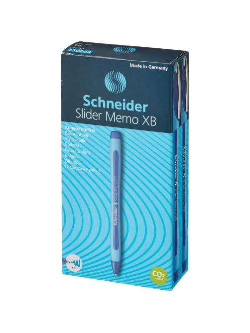 Ручка шариковая неавтомат. SCHNEIDER Memo 502/3 корпус синий 0,8мм