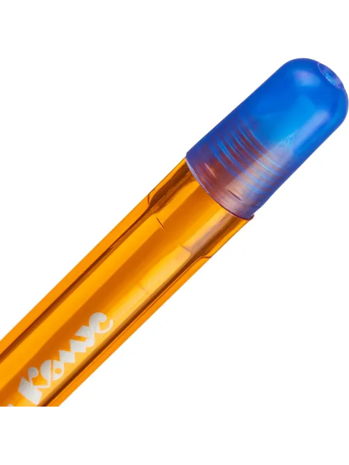 Ручка шариковая неавтомат. Комус Ocean Orange,масл,син,0,3мм,орнж.к,Россия