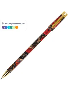 Ручка шариковая неавтомат. BV FLORA. PARADISE,синяя, 0.38мм,син, 20-0215/77