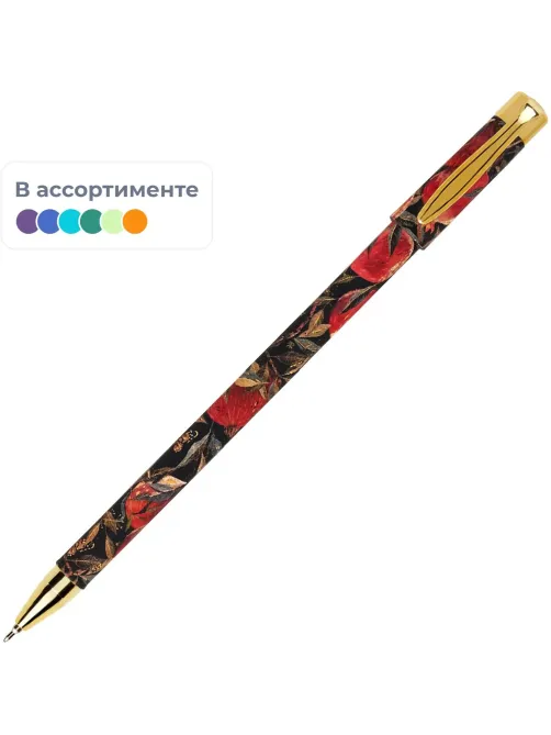 Ручка шариковая неавтомат. BV FLORA. PARADISE,синяя, 0.38мм,син, 20-0215/77