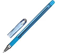 Ручка шариковая Комус Blue Rain, д.ш. 0,7 мм, гол.корп, манж., синяя