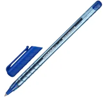 Ручка шариковая неавтомат. KORES К1 F(0,7мм) треуг.корп, син.ст.39511