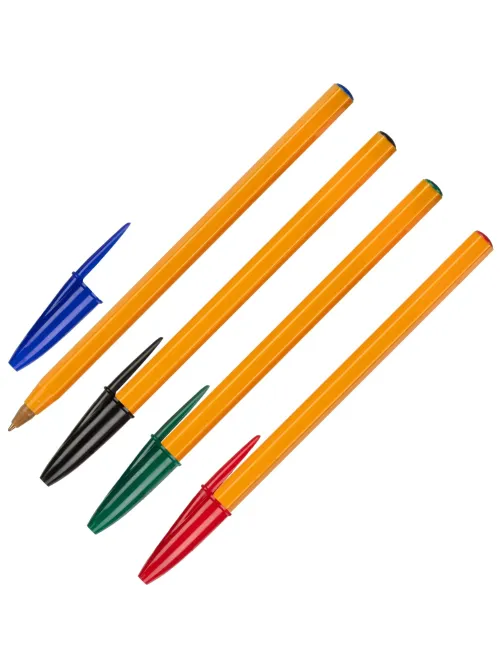 Набор шариковых ручек неавт. BIC ORANGE набор 4цв асс 8308541/516337Франция