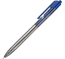 Ручка шариковая автомат. Deli Arrow д.ш.0,7мм лин 0,35мм син EQ01330