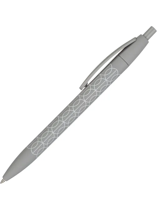 Ручка шариковая автомат. Attache Comfort сер.к,softtouch,масл,0,5,син