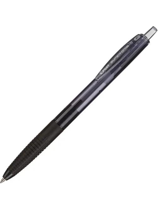 Ручка шариковая автомат. PILOTSuperGrip BPGG-8R-F-Bрез.манж.чер0.22мм