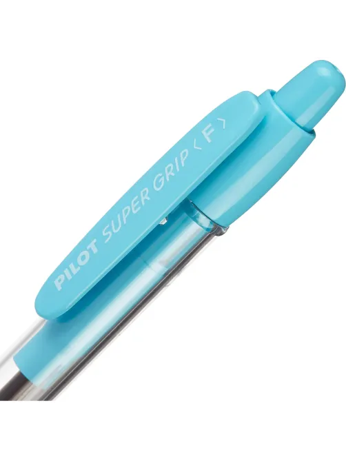 Ручка шариковая автомат. BPGP-10R-F SL SUPER GRIPсин,масл,манж,0,22мм