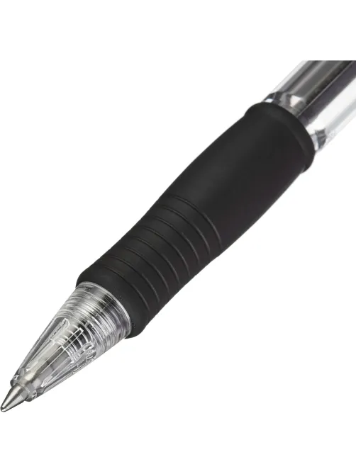 Ручка шариковая автомат. PILOT BPGP-10R-F манж.черн,0,22,масл,Япония