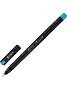 Ручка шариковая неавтомат. Комус Sea Black синяя(толщина линии 0.3мм)