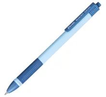 Ручка шариковая автомат. Комус Blue Sky, д.ш. 0,5 мм, гол.корп, манж, синяя