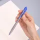 Ручка шариковая автомат. Deli Arrow д.ш.0,7мм лин 0,35мм син EQ01330