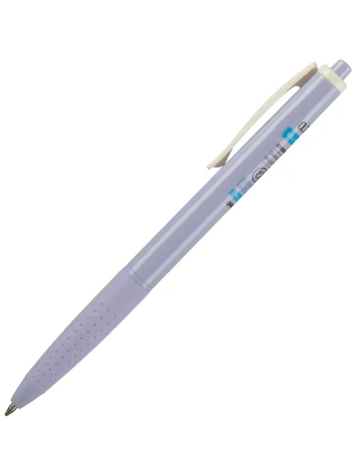 Ручка шариковая автомат. Deli Every, EQ44-BL,син,пул нак.0,7мм,асс