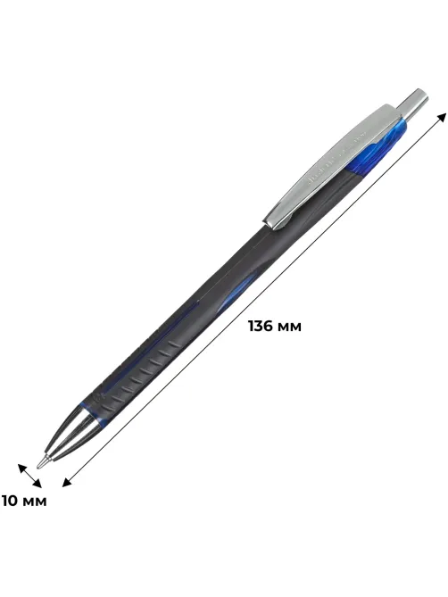 Ручка шариковая автомат. Attache Selection GlideAerogrip   0,5,син