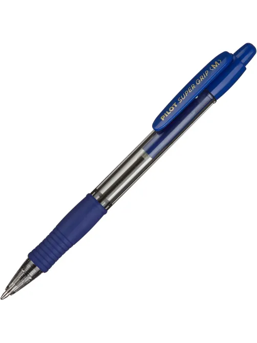 Ручка шариковая автомат. PILOT BPGP-10R-M-L резин.манжет.син 0,25мм