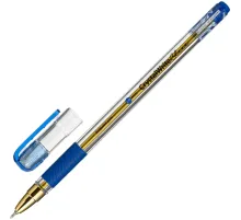 Ручка шариковая BrunoVisconti неавтомат. CRYSTALWRITE, син,038мм,20-0404/01