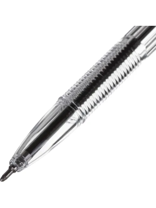 Ручка шариковая неавтомат. Velex X лин0,5мм син прозр