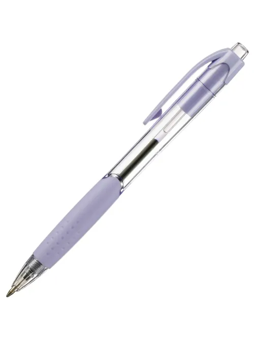 Ручка шариковая автомат. Deli Every,EQ41-BL,син,пул нак.0,7мм,4 цв.корп,асс
