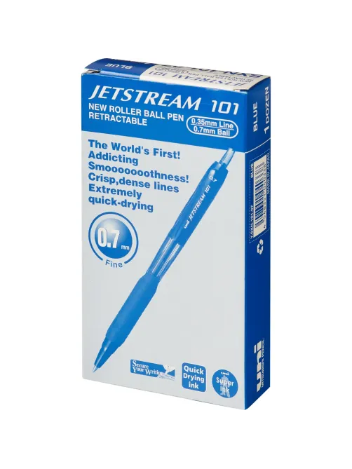 Ручка шариковая автомат. Jetstream SXN-101-07 син,0,7,масл,манж