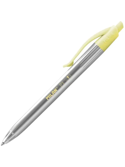 Ручка шариковая автомат. MILAN Silver,1,0мм,син,масл,в асс,1765779120
