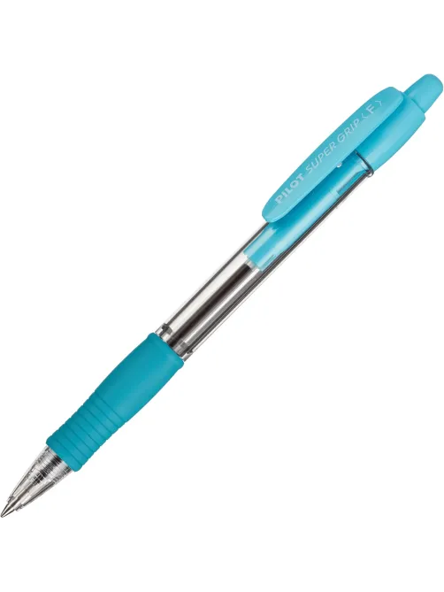 Ручка шариковая автомат. BPGP-10R-F SL SUPER GRIPсин,масл,манж,0,22мм