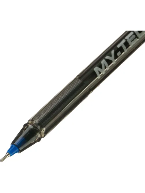 Ручка шариковая неавтомат. PENSAN My-Tech игол.након.0,7мм син 12шт/уп 2240