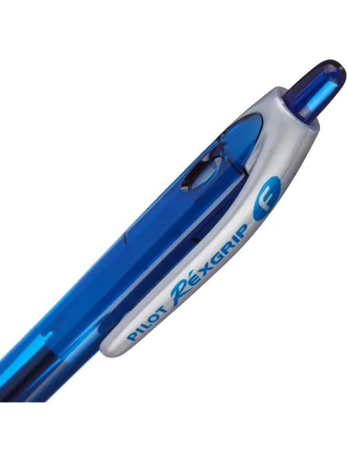 Ручка шариковая автомат. PILOT BPRG-10R-F REX GRIP рез.манж.син0,32мм