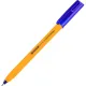 Ручка шариковая неавтомат. PENSAN YELLOW 1,0мм,син,масл,треугTR-23/50