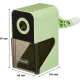 Точилка механическая Attache Bright Colours,авто-фиксация карандаша,зеленый