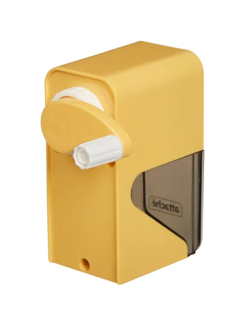 Точилка механическая Attache Bright Colours,авто-фиксация карандаша,желтый