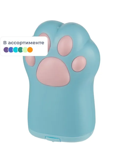 Точилка M&G So Many Cats, с контейнером, с зеркалом, 2 отверстия, в ассорт