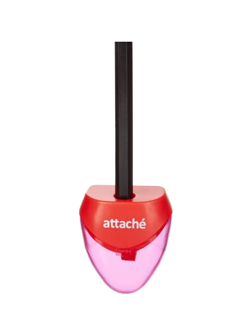 Точилка Attache, 1 отверстие, с контейнером, в ассорт