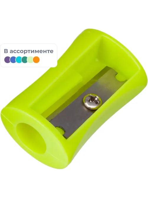 Точилка Выбор есть, 1 отверстие, в ассорт