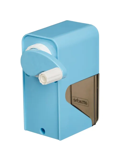 Точилка механическая Attache Bright Colours,авто-фиксация карандаша,голубой