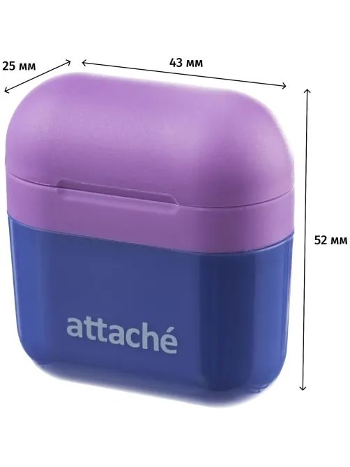 Точилка ручная Attache, 2 отв., с конт