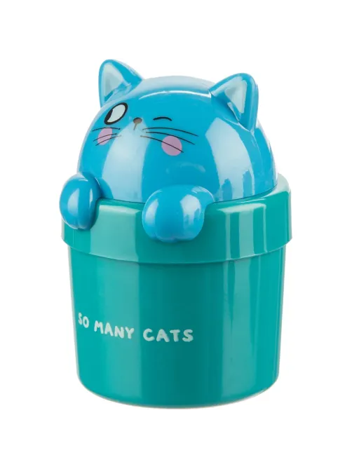 Точилка M&G So Many Cats, 1 отверстие, с контейнером, в ассорт, для детей